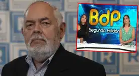 Parlamentario faltó el respeto a la ciudadanía en entrevista a Buenos días Perú.