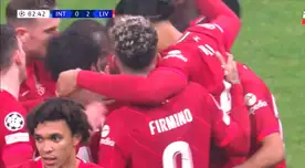 Salah, amigo del gol: El egipcio puso el 2-0 ante el Inter de Milán y pone al Liverpool con ventaja en Champions
