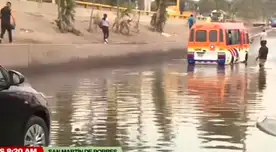 SMP: gran aniego deja varados a varios vehículo y afecta a los vecinos de la zona