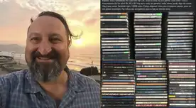 Gonzalo Torres pone en venta toda su colección de CDs para el público en general. Gonzalo Torres pone en venta toda su colección de CDs para el público en general.