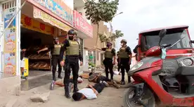 PNP los detuvo cuando iban a entrar a los dos negocios.