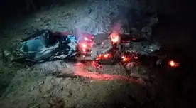 El bombardeo solo dañó propiedades civiles y no se perdieron vidas humanas.