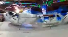 Surco: falla en juegos mecánicos genera accidente y deja heridos [VIDEO]