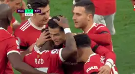 Cristiano Ronaldo anotó un golazo en el Manchester United vs. Tottenham por Premier League Cristiano Ronaldo anotó un golazo en el Manchester United vs. Tottenham por Premier League
