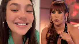 Kiara Laos se mostró feliz porque el público la respaldara tras las palabras de Magaly. Kiara Laos se mostró feliz porque el público la respaldara tras las palabras de Magaly.