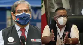 Óscar Ugarte responde a Condori por caída en cifras de vacunación: “Responsabiliza a las personas, es inaceptable”