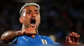 Giorgian de Arrascaeta fue el único que anotó ante la bicolor y logra de nuevo llevar a Uruguay a una Copa del Mundo.