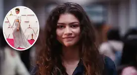 Zendaya sorprendió con espectacular look en la alfombra roja.
