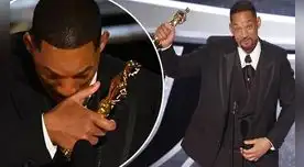 Will Smith se llevó su primera estatuilla y lloró de emoción en los Oscar 2022.