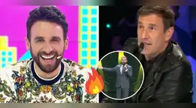 Rodrigo González aplaude reacción de Adolfo Aguilar contra Mauri Stern. Rodrigo González aplaude reacción de Adolfo Aguilar contra Mauri Stern.