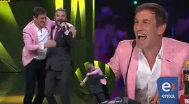 Mauri Stern abraza a Adolfo Aguilar EN VIVO: Mauri Stern abraza a Adolfo Aguilar EN VIVO: