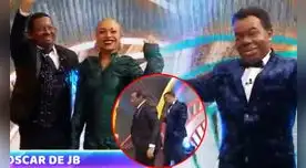 JB en ATV: Así Jorge Benavides parodió cachetada de Will Smith contra Chris Rock en los Oscar 2022