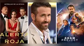 Ryan Reynolds tiene varias películas en Netflix.