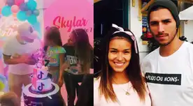 Shirley Arica y Rodney Pío se juntan para celebrar el cumpleaños de su hija Skylar
