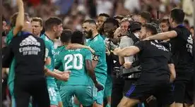 Benzema en los descuentos dio la victoria al Real Madrid sobre el Sevilla.