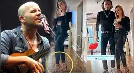 Claudia Díaz y su esposo Pedro Gallese disfrutaron de concierto de GianMarco