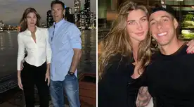 Lucho Rovegno junto a sus tres hijas, fruto de su relación con Bárbara Cayo.