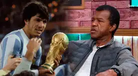 Daniel Pasarella, campeón del mundo con Argentina, recibió manotazo de Julio César Uribe.