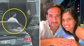 Óscar del Portal habría comprado ropa de embarazada para su esposa. Óscar del Portal habría comprado ropa de embarazada para su esposa.