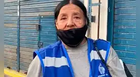 Adulta mayor pide a su familia que no se olviden de ella.