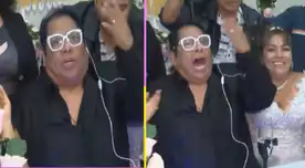 Cachuca canta EN VIVO y en su boda "Triciclo Perú" para Magaly TV: "Corazón para quererte"