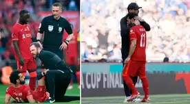 Salah se lesionó y preocupa al Liverpool de cara a la final contra Real Madrid por Champions League