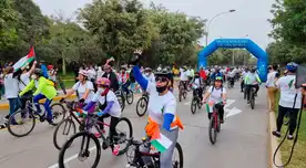 Ciudadanía disfrutó de un día de recorrido sobre dos ruedas.