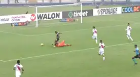 ¿Fue penal? Wilmer Aguirre cayó en el área y en Alianza Lima pidieron la pena máxima