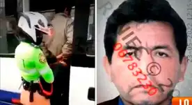 La PNP informó que el chofer fue puesto a disposición de la Fiscalía anticorrupción, donde será denunciado por el presunto delito de corrupción de funcionarios y cohecho activo.