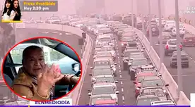 Óvalo Monitor: conductores molestos por tráfico en nuevo bypass [VIDEO]