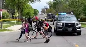 Varios colegios de la zona tuvieron que cerrar pues el hecho sembró pánico en todos.