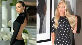 Natalie Vértiz feliz por 'like' de la socialité Paris Hilton tras Festival de Cannes en Francia