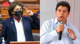 Parlamentaria aseguró que, a diferencia de Castillo, Francisco Sagasti sí brindaba entrevistas a la prensa.