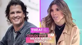 Carlos Vives resultó ganador de la categoría en la que Yahaira Plasencia estaba nominada. Carlos Vives resultó ganador de la categoría en la que Yahaira Plasencia estaba nominada.