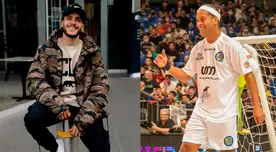 El ex chico reality Mario Irivarren viajó a Miami y tuvo el agrado de encontrarse con el ex crack brasileño, Ronaldinho.