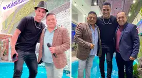 Anderson Santamaría celebró en su natal Huánuco.