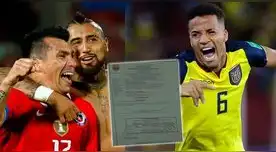 Chile no quiere quedarse fuera del Mundial y dio a conocer su 'última' carta contra Ecuador.