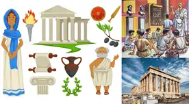 Eran politeístas, es decir, creían en varios dioses a la vez.