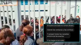 Padres se alertaron ante amenaza de tiroteo en colegio de Los Olivos.