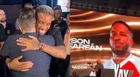 Jefferson Farfán se lució en tremendo evento en el que estaban figuras mundiales del fútbol.