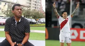 Julio César Uribe echa flores a Gianluca Lapadula.