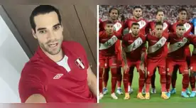 Guty Carrera apoya a la selección peruana.