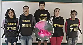 PNP capturó a banda que fabricaba y comercializaba cocaína rosa en SJL