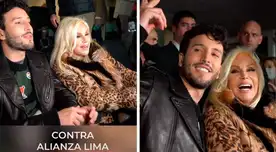 Susana Giménez y Sebastián Yatra vieron la goleada de River 8-1 Alianza Lima