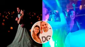 Alondra García Miró disfrutó de la boda de Karina Jordán.