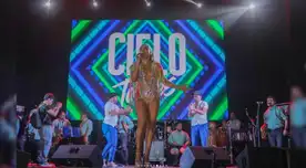 Cielo Torres estuvo en cierre de concierto realizado en Plaza San Martín. Cielo Torres estuvo en cierre de concierto realizado en Plaza San Martín.