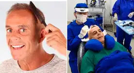 Julinho pasó por su primer tratamiento de cabello y expresó su felicidad. Julinho pasó por su primer tratamiento de cabello y expresó su felicidad.