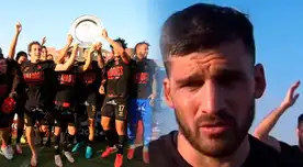 Bernardo Cuesta conmovido tras coronarse campeón con Melgar: “No fue nuestro mejor partido”