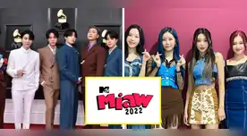 MTV Miaw 2022 tiene a varias bandas K-pop en sus nominaciones.