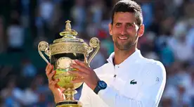 Novak Djokovic se coronó campeón en Wimbledon y no pierde en este torneo desde el 2017. Novak Djokovic se coronó campeón en Wimbledon y no pierde en este torneo desde el 2017.